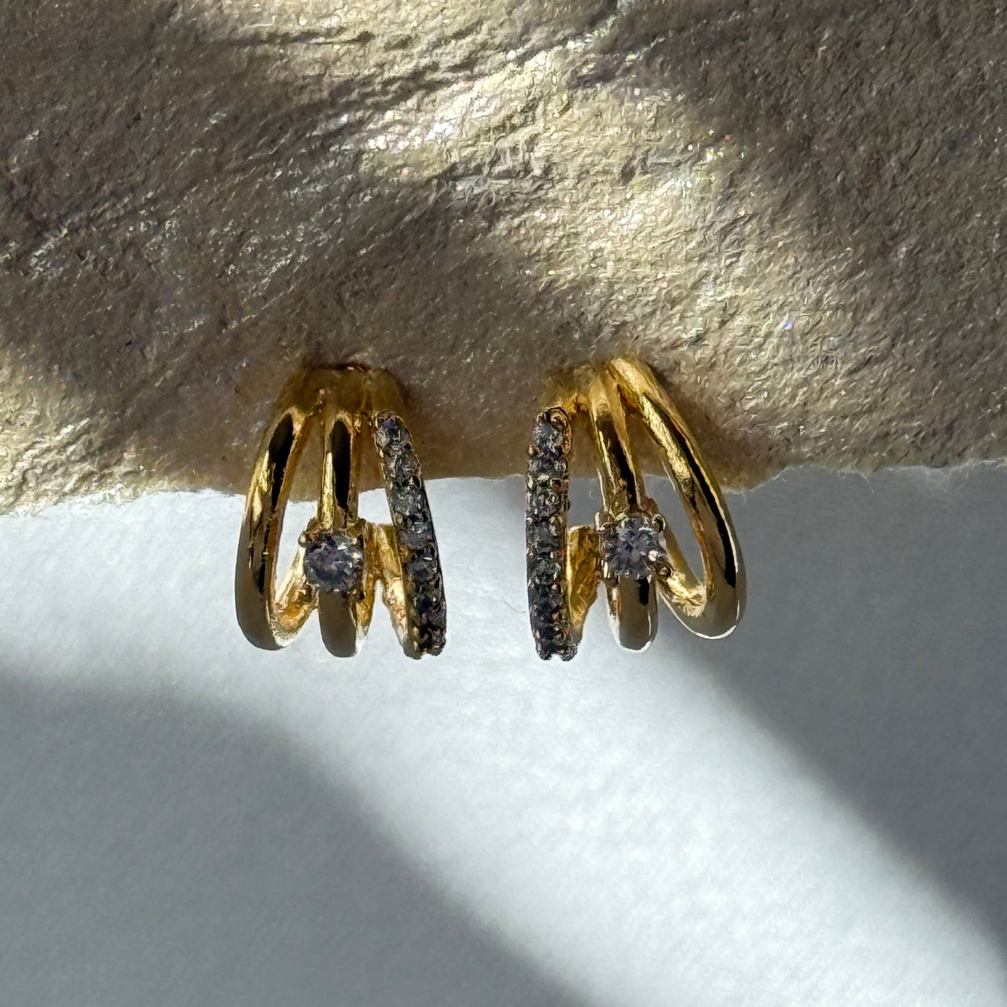 Triple Threat Earrings
